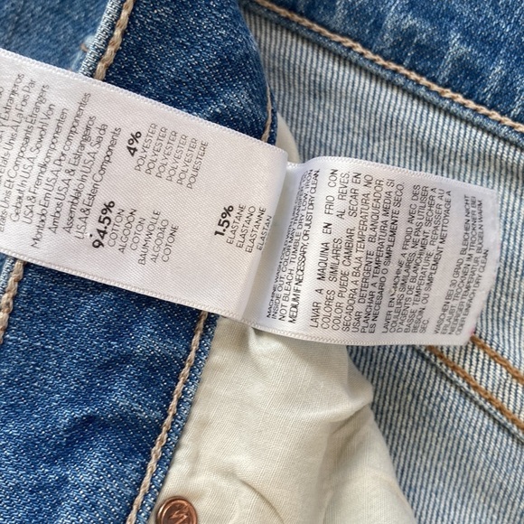 NWOT MOTHER HIGH WAISTED RASCAL ANKLE in LOVE GUN SZ 27 - Picture 11 of 11